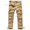 Pantaloni cargo militari uomo