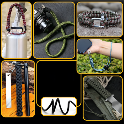 Paracord parachute cord