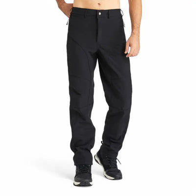 Pantalon randonnée doublé polaire homme