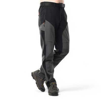Pantalon randonnée doublé polaire homme