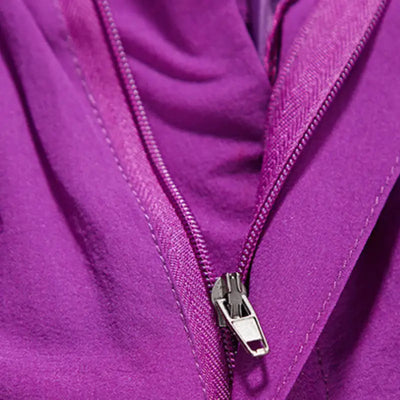 Pantalon randonnée femme violet