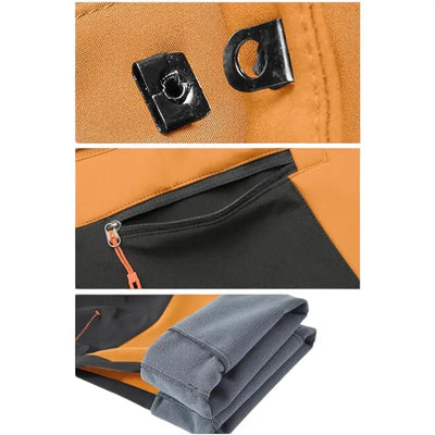 Pantalon randonnée homme avec poches zippées