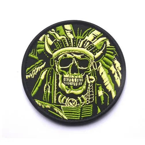 PATCH MILITAIRE AVEC DOS AUTO-AGRIPPANT