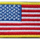 PATCH MILITAIRE - DRAPEAU BRODÉ