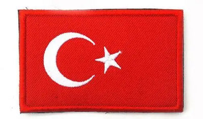PATCH MILITAIRE - DRAPEAU BRODÉ