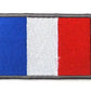 PATCH MILITAIRE - DRAPEAU BRODÉ