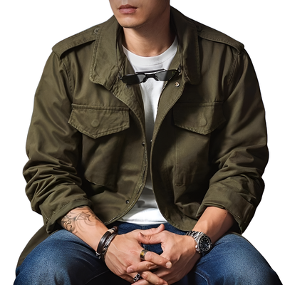 Retro Military Jacket
