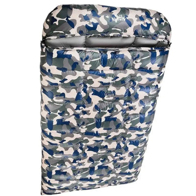 Sac de couchage double duvet