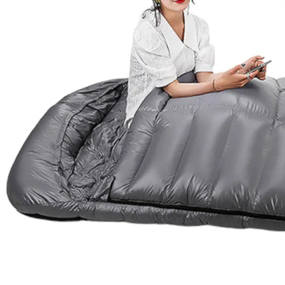 Sac de couchage double duvet