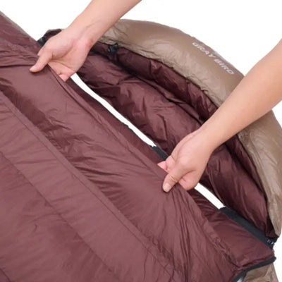 Sac de couchage duvet d’oie