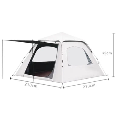 Tente camping ouverture automatique