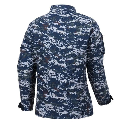 Treillis militaire bleu