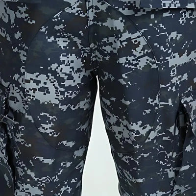 Treillis militaire bleu