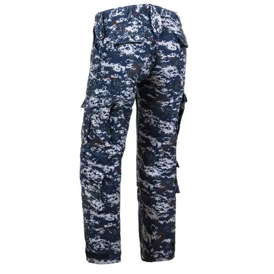 Treillis militaire bleu