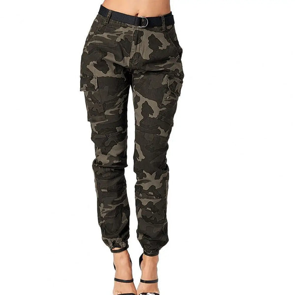 Pantaloni Militari Cargo Da Donna – In Cotone Resistente E Traspirante, Multi-tasche, Perfetti Per Trekking, Campeggio E Uso Quotidiano