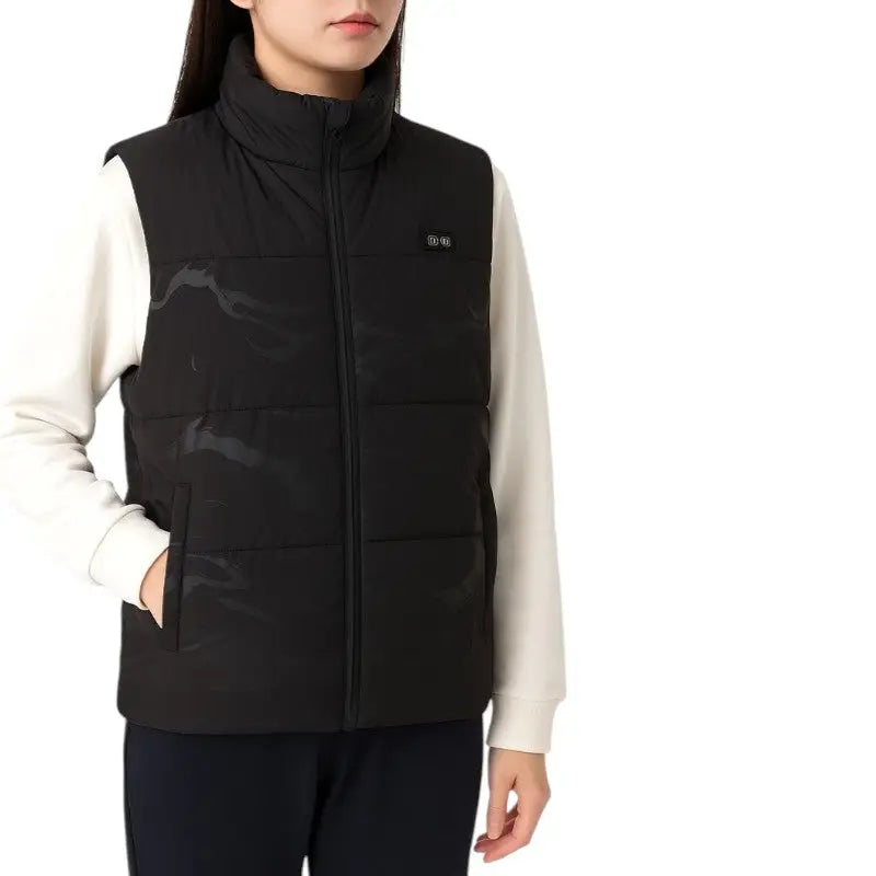 Veste chauffante camouflage