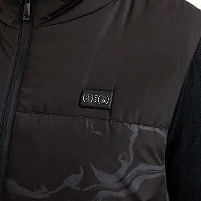 Veste chauffante camouflage
