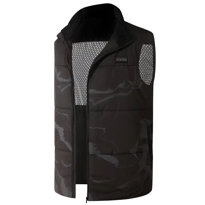 Veste chauffante camouflage