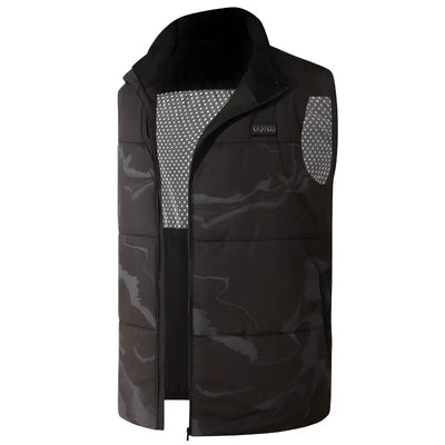Veste chauffante camouflage