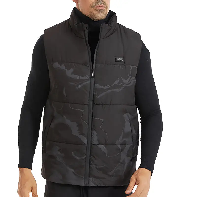 Veste chauffante camouflage