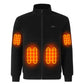 Veste chauffante manche longue
