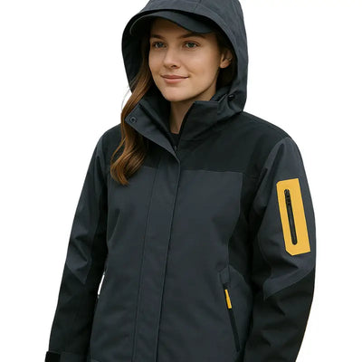 Veste femme randonnée pluie respirante