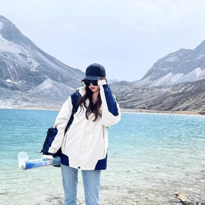 Veste femme randonnée pluie respirante