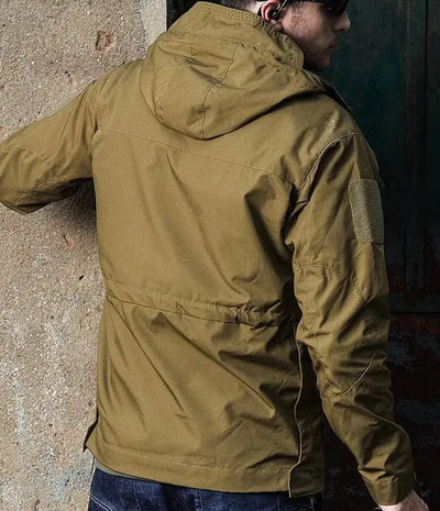 VESTE MILITAIRE AVEC CAPUCHE