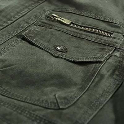 Veste militaire homme kaki