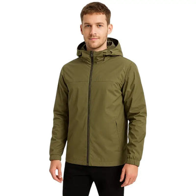Veste pluie homme doublure polaire