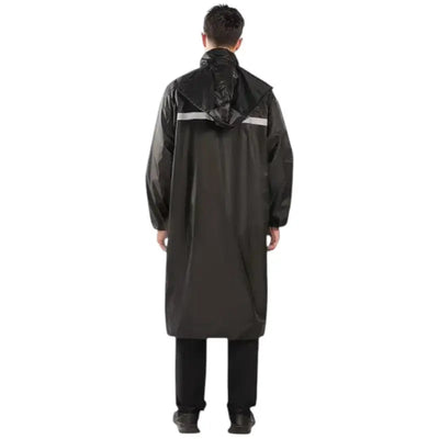 Veste de pluie longue homme